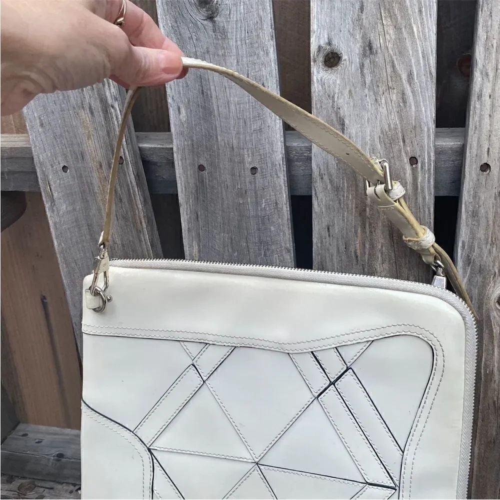 3.1 Philllip Lim Axial Patchwork Zip Clutch - Picture 3 of 12